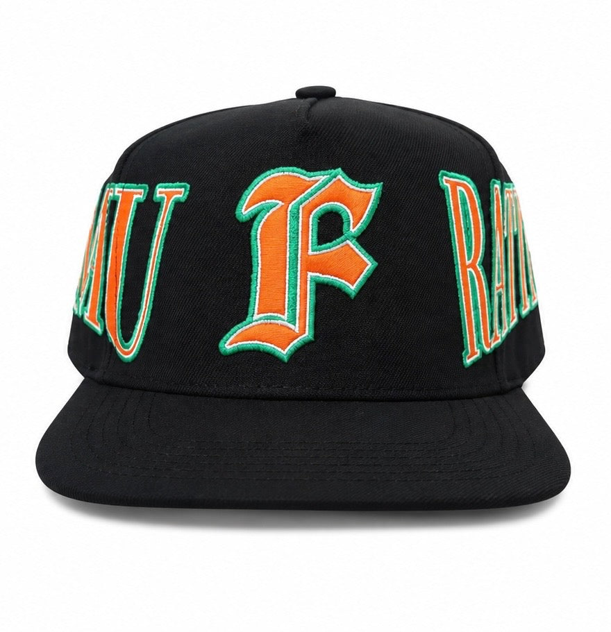 Rattlers Black SnapBack